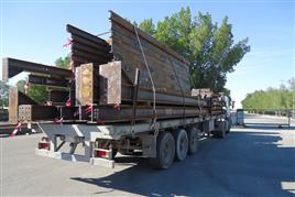 Black Material loaded for Galvanizing